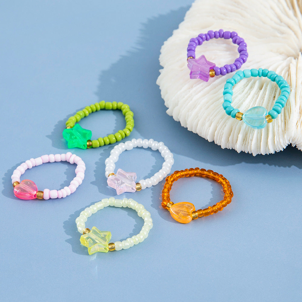 New Foreign Trade Products Small AndMacaron Color Stars