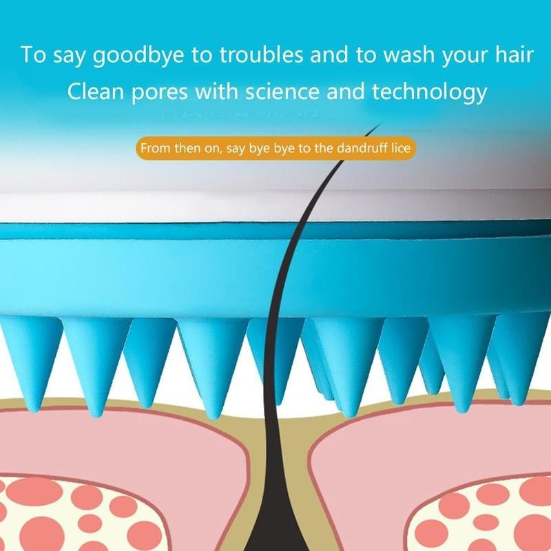 Electric Rotating Shampoo Brush Head Massager Automatic Kneading