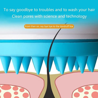 Electric Rotating Shampoo Brush Head Massager Automatic Kneading