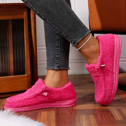 Ethnic Style Series Flat Casual Breathable Soft Bottom Lazybone Women's Shoes