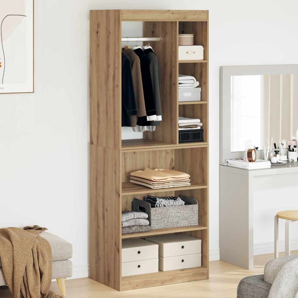 Wardrobe Artisan Oak 77 x Wood-based material